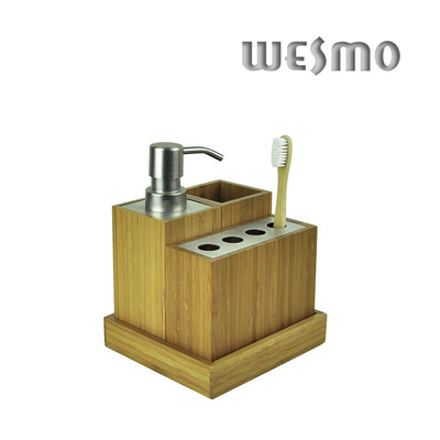 4 Piece Bamboo Bathroom Sets and Accessories
